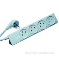 4-way Israel type power strip with switch